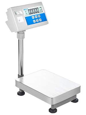 600LB Weight Computer Scale Digital Floor Platform Shipping Warehouse Postal