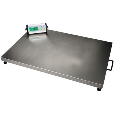 Global Industrial® Digital Floor Scale With LCD Indicator & Stand, 2,000 lb  x 1 lb