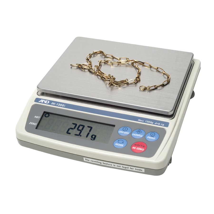 A&D EK-1200i Precision Balance - Hogentogler.com