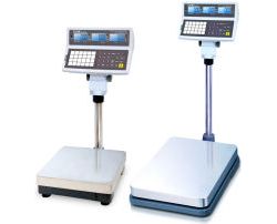 A&D Weighing HW-200KC Platform Scale, 500lb x 0.05lb with Large Platform