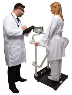 PELSTAR/HEALTH O METER PROFESSIONAL SCALE - BARIATRIC DIGITAL STAND-ON  SCALE 1100KL