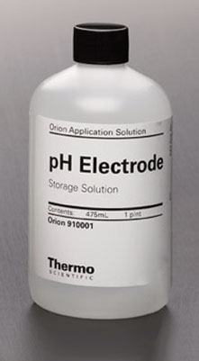 Thermo Orion™ pH Electrode Storage Solution, 475mL Bottle - Hogentogler.com
