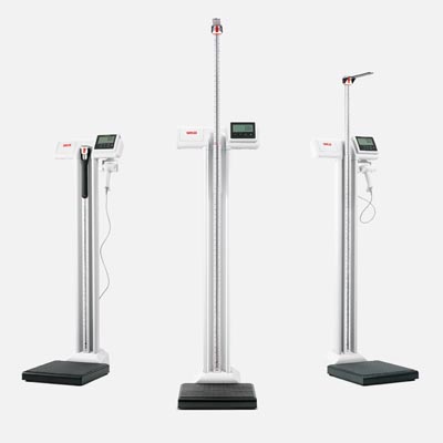 Smart Physician Scale, Medical Office Scale, Medical Scales for Body Weight  and Height, with LCD Display for Measuring Weight, Height, BMI 82 Inch