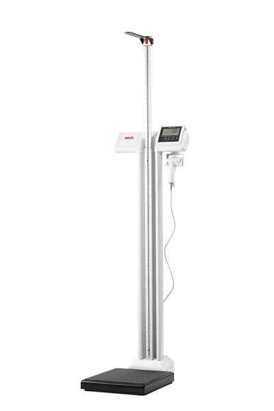 AvaWeigh MSB600 600 lb. Digital BMI Physicians Scale with Height Rod